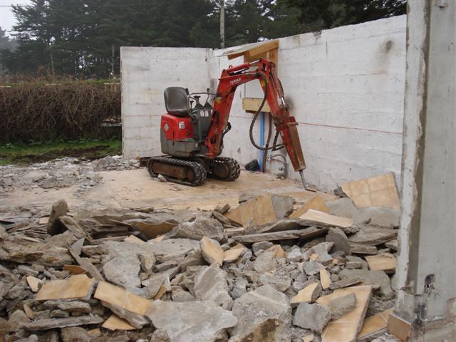 Démolition Andelot-en-Montagne