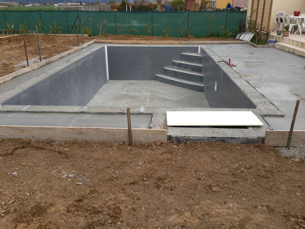 Création piscine béton Lons-le-Saunier